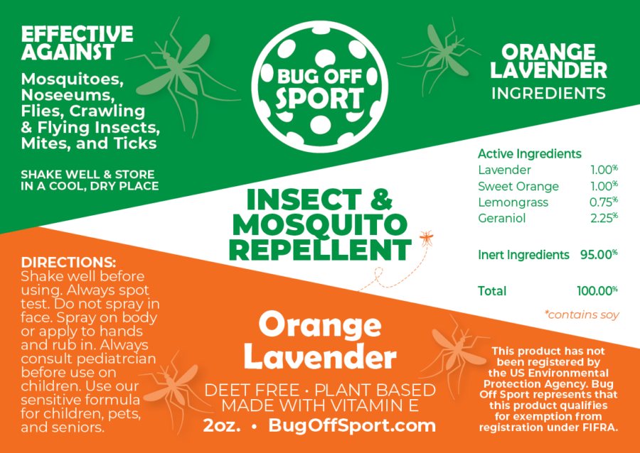 Bug Off Sport Orange Lavender Bundle - Image 2